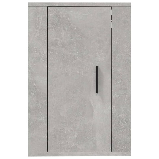 vidaXL Vegghengt TV-benk betonggrå 40x34,5x60 cm 8720845667733