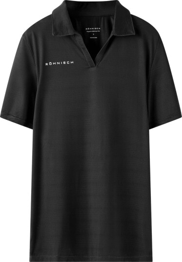 Röhnisch Air Weave Svart Golf pologenser dame Black Large