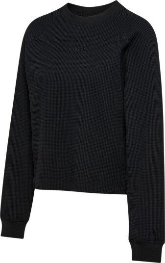 Hummel Hmlsoft Waffle W T Shirt L/S Black L