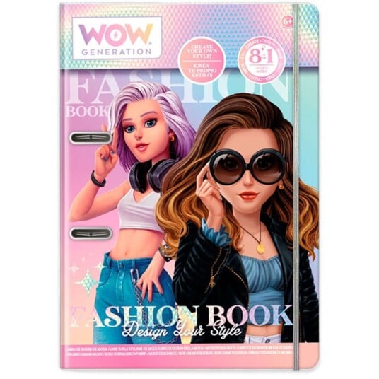 Wow Generation Deluxe DIY Fashion Book Binder 2111031-WOW00054-CDU