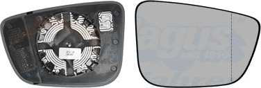 Speilglass ytterspeil VAN WEZEL 0550838