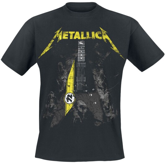 Metallica T-skjorte Hetfield Vulture S til 5XL Herrer svart