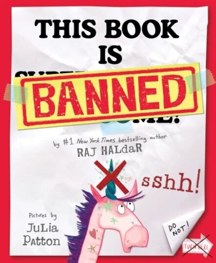 This Book Is Banned Av Raj Haldar, Julia Patton