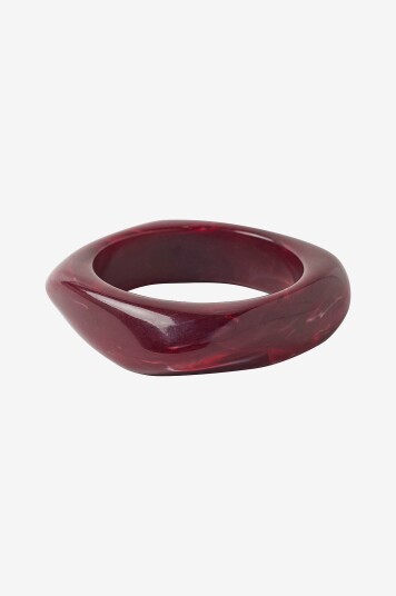 Bow19 Details Armbånd Big Square Lilla