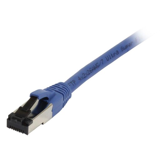 Synergy RJ45 Nettverkskabel Cat8.1 S/FTP 0,25m Blå