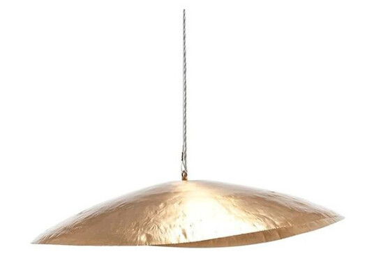 Gervasoni Messing 95 Taklampe Messing