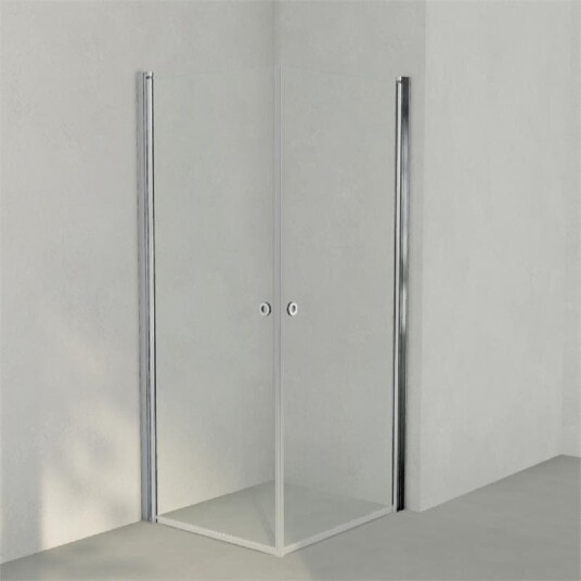 INR Iconic Nordic Rooms Dusjhjørne Linc Angel Original, Klart Glass, Timeless Glass Krom / 80x90cm INR Iconic Nordic Rooms Dusjhjørne Linc Angel Original, Klart Glass, Timeless Glass Krom / 80x90cm
