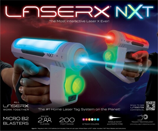 Laser X Nxt Micro B2 Blaster 2-Pakning Laser X Nxt Micro B2 Blaster 2-Pakning