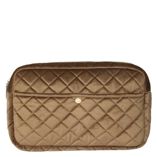 Fan Palm Beauty Bag Hazelnut Large Fan Palm Beauty Bag Hazelnut Large
