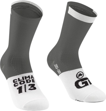 Assos GT C2 Sykkelstrømper Rock Grey Assos GT C2 Sykkelstrømper Rock Grey