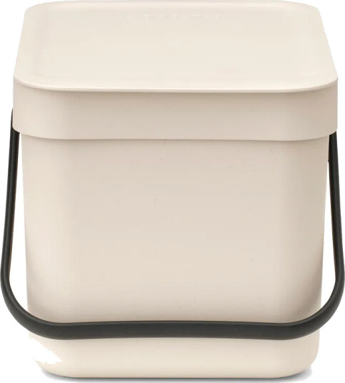 Brabantia Sort & Go søppelbøtte 6 liter Soft Beige Brabantia Sort & Go søppelbøtte 6 liter Soft Beige
