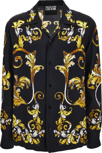 Versace Jeans Couture Herre Skjorter Svart L,