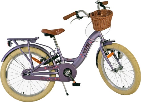 Volare Blossom Sykkel Håndbrems 20 Tommer, Lilla