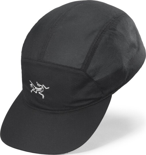 Arc"teryx Aerios 5 Panel Cap Black / Arctic Silk S M Arc"teryx Aerios 5 Panel Cap Black / Arctic Silk S M