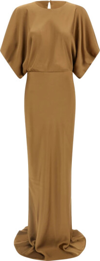 Norma Kamali Dame Kjoler Beige M,