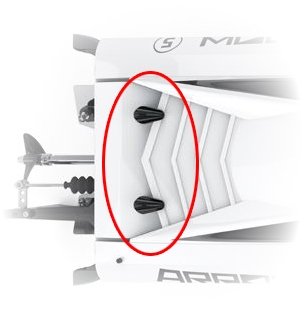 UDI005-CoverClip for outer Cabin cover - 2pcs