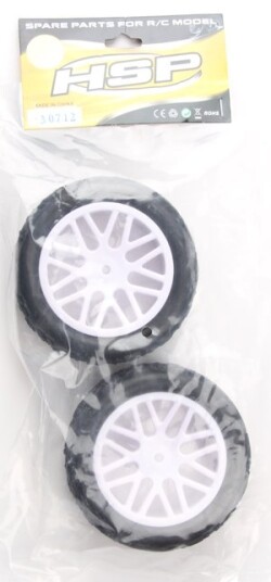HSP-30712 Front Wheel Complete - White