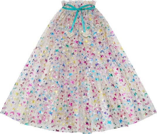 Mimi & Lula Cape Rainbow Unicorn MULTI One Size