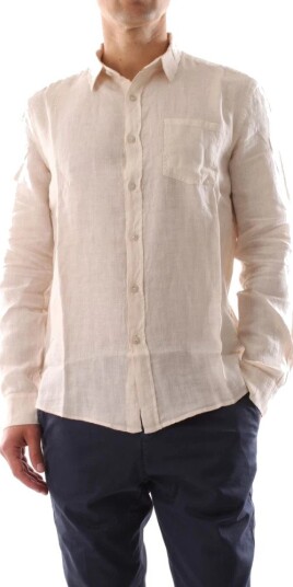 40Weft Herre Skjorter Beige 2XL, 40Weft Herre Skjorter Beige 2XL,