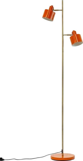 DybergLarsen - Ocean Gulvlampe Orange/Brass DybergLarsen - Ocean Gulvlampe Orange/Brass