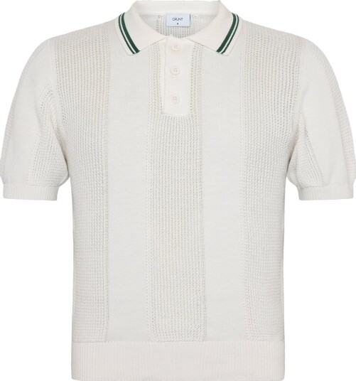 Grunt Grrowe Ss Knit Cream 176 Grunt Grrowe Ss Knit Cream 176