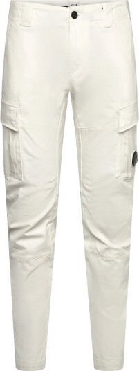 C.P. Company Cargo Pants Ergonomic Fit White 52