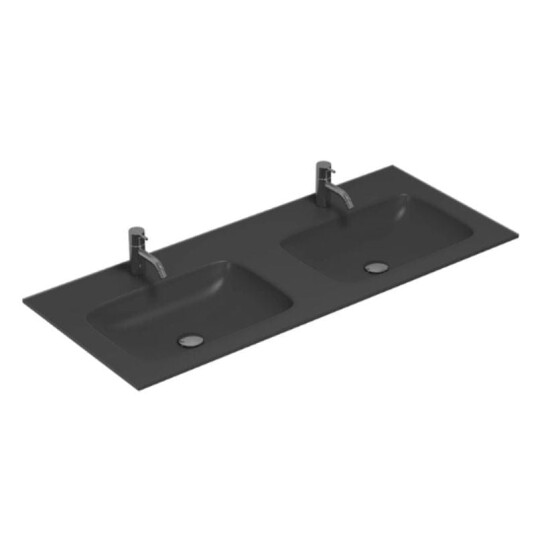 Dansani Calidris Form Servant Måltilpasset D50cm Mørk grå Matt / 160cm Dobbel