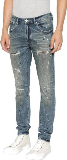 Purple Brand Herre Jeans Blå W34, Purple Brand Herre Jeans Blå W34,