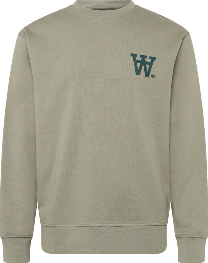 WOOD WOOD Wwnoel Aa Sweatshirt Khaki green XS