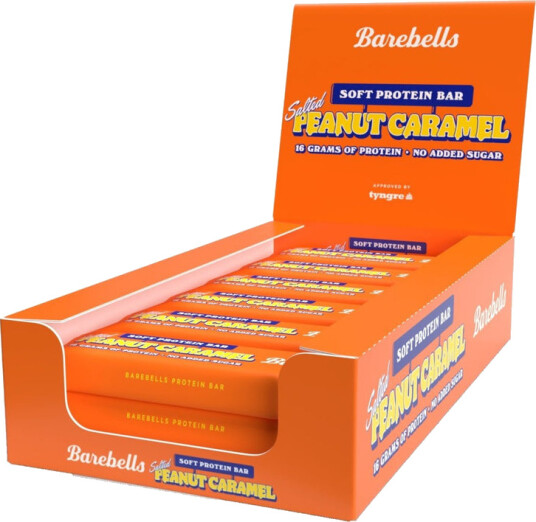 Barebells Peanut Caramel Proteinbar 12x55g Barebells Peanut Caramel Proteinbar 12x55g