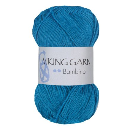 Viking Garn Bambino 424 - Himmelblå Viking Garn Bambino 424 - Himmelblå