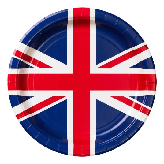 Design House Papptallerkener UK - 8-pakning