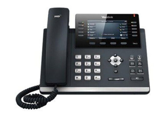 Yealink SIP-T46U - VoIP phone with caller ID - 3-way call capability
