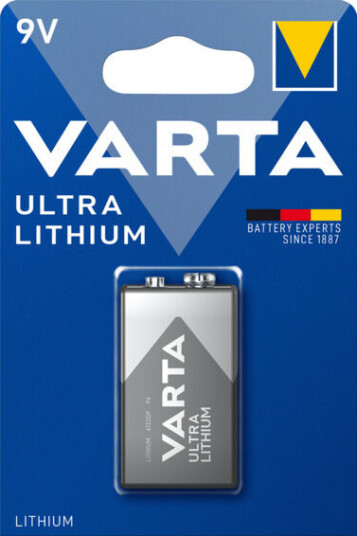 Varta Batteri Varta Ultra Lithium 9V - 6208537