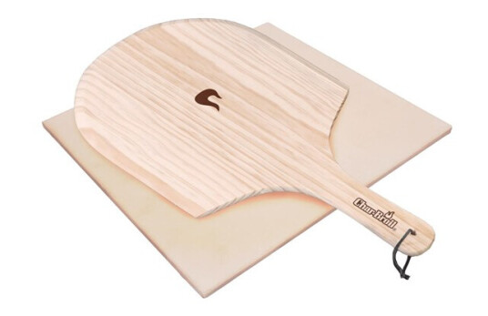 Char-Broil Rectangular Pizza Stone Kit - 40 x 35 cm