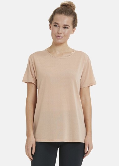 Athlecia Lizzy W Slub S/S Tee Maple Sugar 38 Løpe T-Shirts Athlecia Lizzy W Slub S/S Tee Maple Sugar 38 Løpe T-Shirts