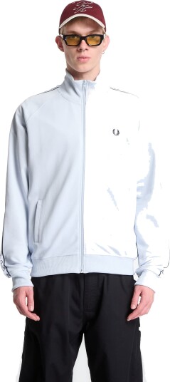 Fred Perry Taped Track Jacket Blue L