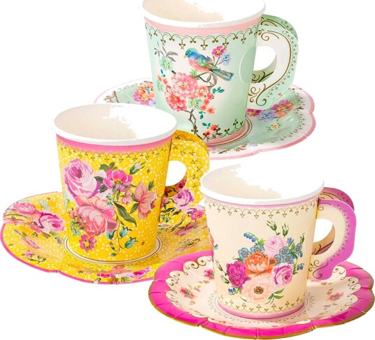 Talking Tables Pappkopper med fat Truly Scrumptious 12-pakning TS6-CUPSET-VINTAGE Talking Tables Pappkopper med fat Truly Scrumptious 12-pakning TS6-CUPSET-VINTAGE