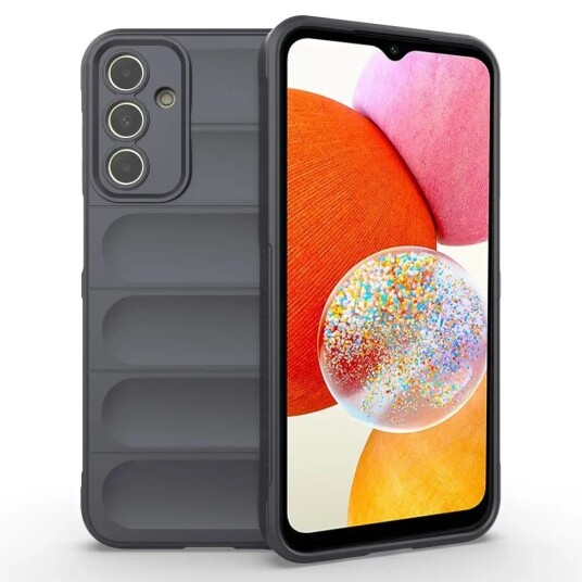 INCOVER Samsung Galaxy A15 (5G) / A15 Fleksibelt Plastdeksel - Grå