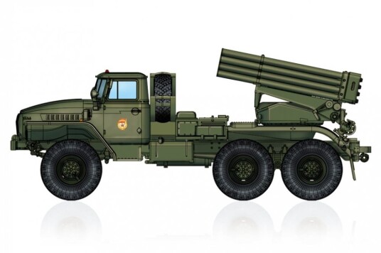 HobbyBoss 1/72 Russian BM-21 Grad Multiple Rocket Launcher HobbyBoss 1/72 Russian BM-21 Grad Multiple Rocket Launcher