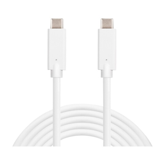 Sandberg 2m USB-C Ladekabel 60W Hvit