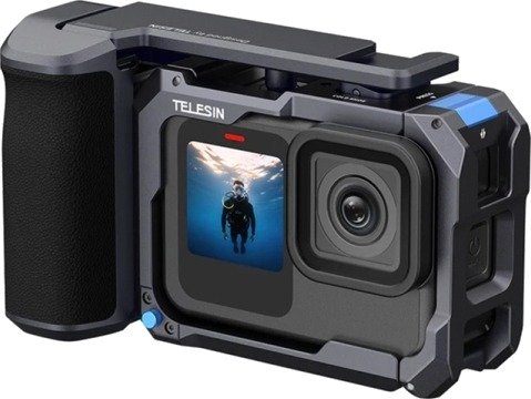StreetGrip Telesin GoPro Hero 9-13 sett med bur
