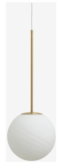Seth takpendel 25 cm - Hvit