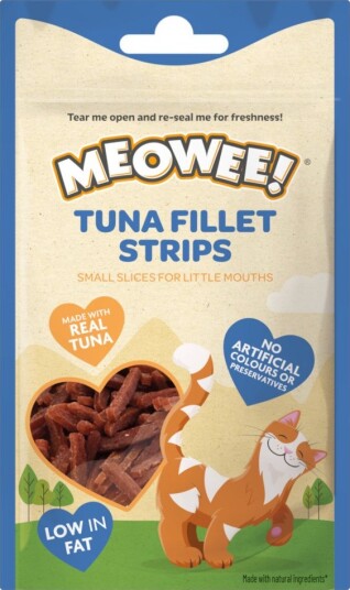 Meowee! Meowee! Meowee Tunfiskfiletstrimler 35 G