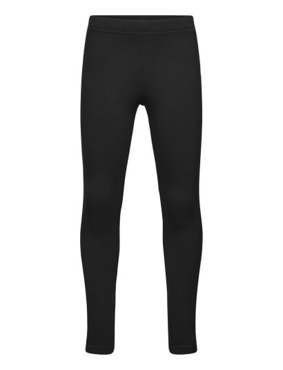 Lindex Leggings Brushed Inside Black Black 158/164 Lindex Leggings Brushed Inside Black Black 158/164