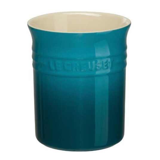 Le Creuset  Bestikk og redskapskrukke 1,1L deep teal