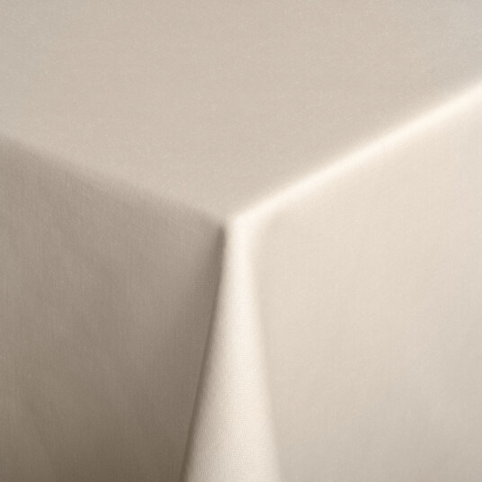 ERWIN M. Duk Parla kantet; 80x80 cm (BxL); Sand; Kvadratisk