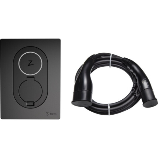 Zaptec Go Asphalt Black Og Namron Ladekabel 5m Zaptec Go Asphalt Black Og Namron Ladekabel 5m