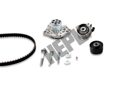 Vannpumpe + tannremmsett HEPU PK10893 Vannpumpe + tannremmsett HEPU PK10893
