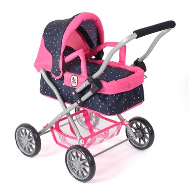 BAYER CHIC 2000 mini barnevogn SMARTY, rosa